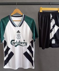 Liverpool away 1993 jersey with shorts