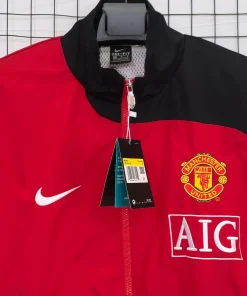 Manchester United Windbreaker retro jacket–2007 2008 2