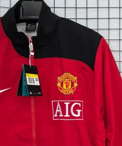 Manchester United Windbreaker retro jacket–2007 2008 3