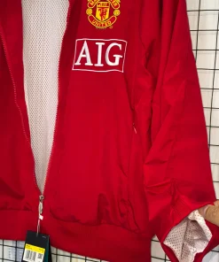 Manchester United Windbreaker retro jacket–2007 2008 4