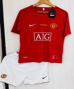 manchester united 2008 home retro jersey