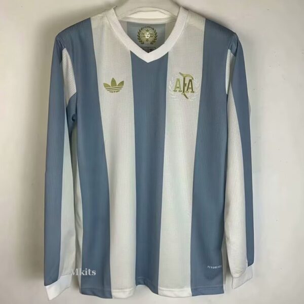 Argentina Home 50th Anniversary Full sleeves  Special edition jersey Customizable