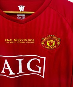 Manchester united Home 2008 Retro Full Sleeves jersey 3