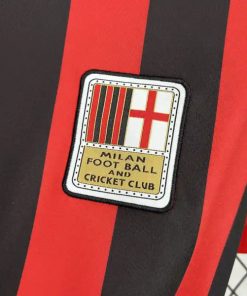 AC Milan 125th Anniversary Red Long Sleeve Jersey 24 25 2