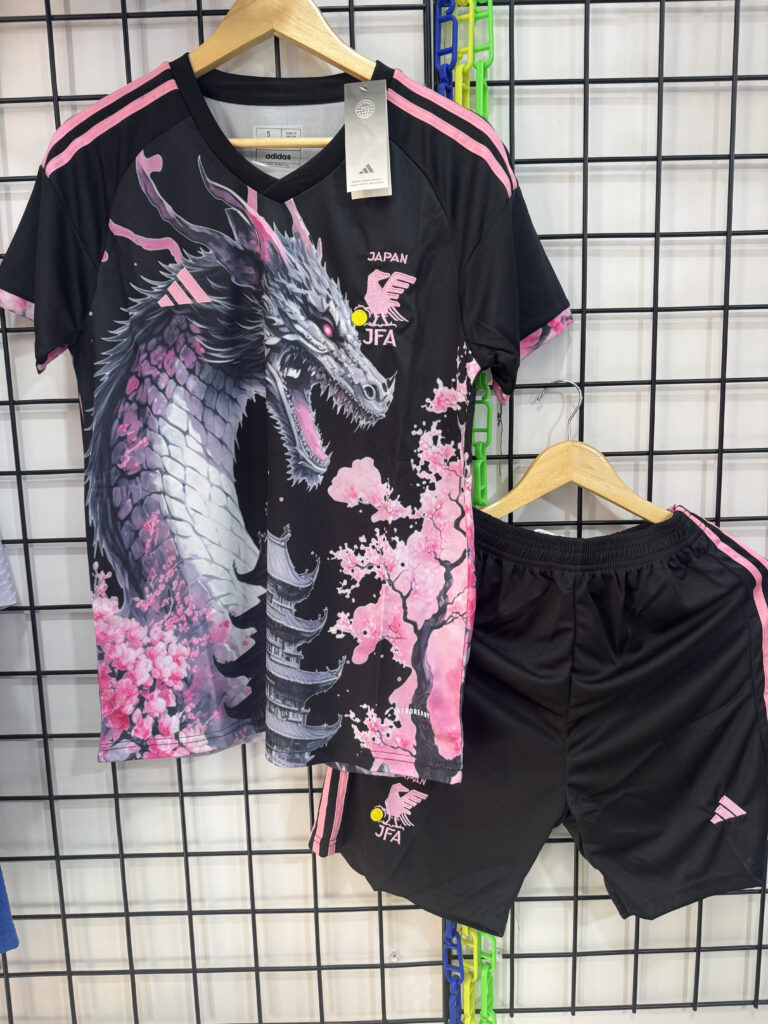 Best Kids Football Jerseys India 2026 — Complete Buying Guide for Parents 13 Japan Sakura 24 25 Jersey with Shorts