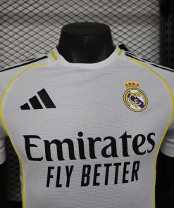 Real Madrid Home 25 26 Player version jersey 3