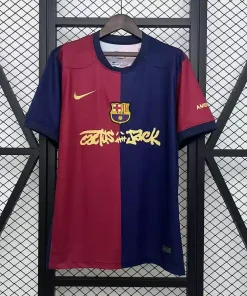 Barcelona Home X Travis Scott Jersey 2024-25