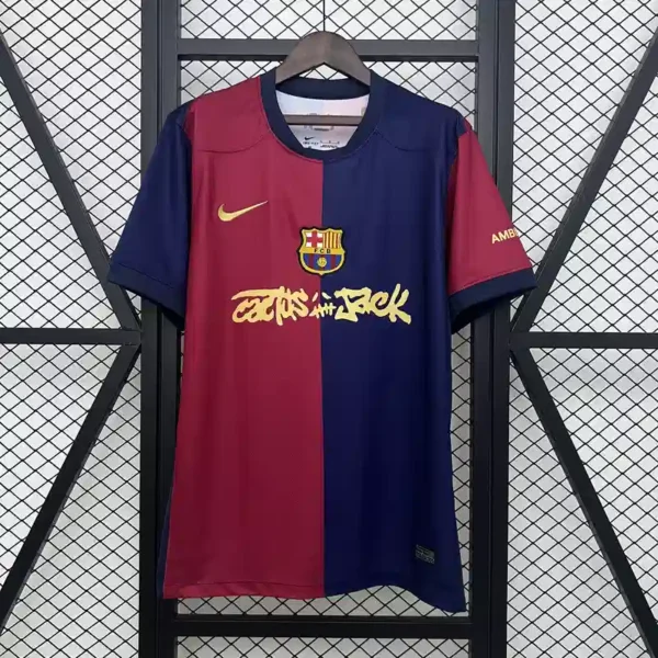Barcelona Home X Travis Scott Jersey 2024-25