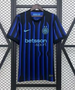 Inter Milan 2025-26 Home Jersey Customizable