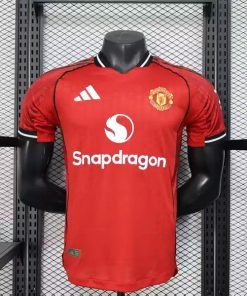 Manchester United Home 2025–26 Player Version Jersey