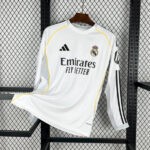 Real Madrid Home 2025-26 Full Sleeves Jersey Customizable