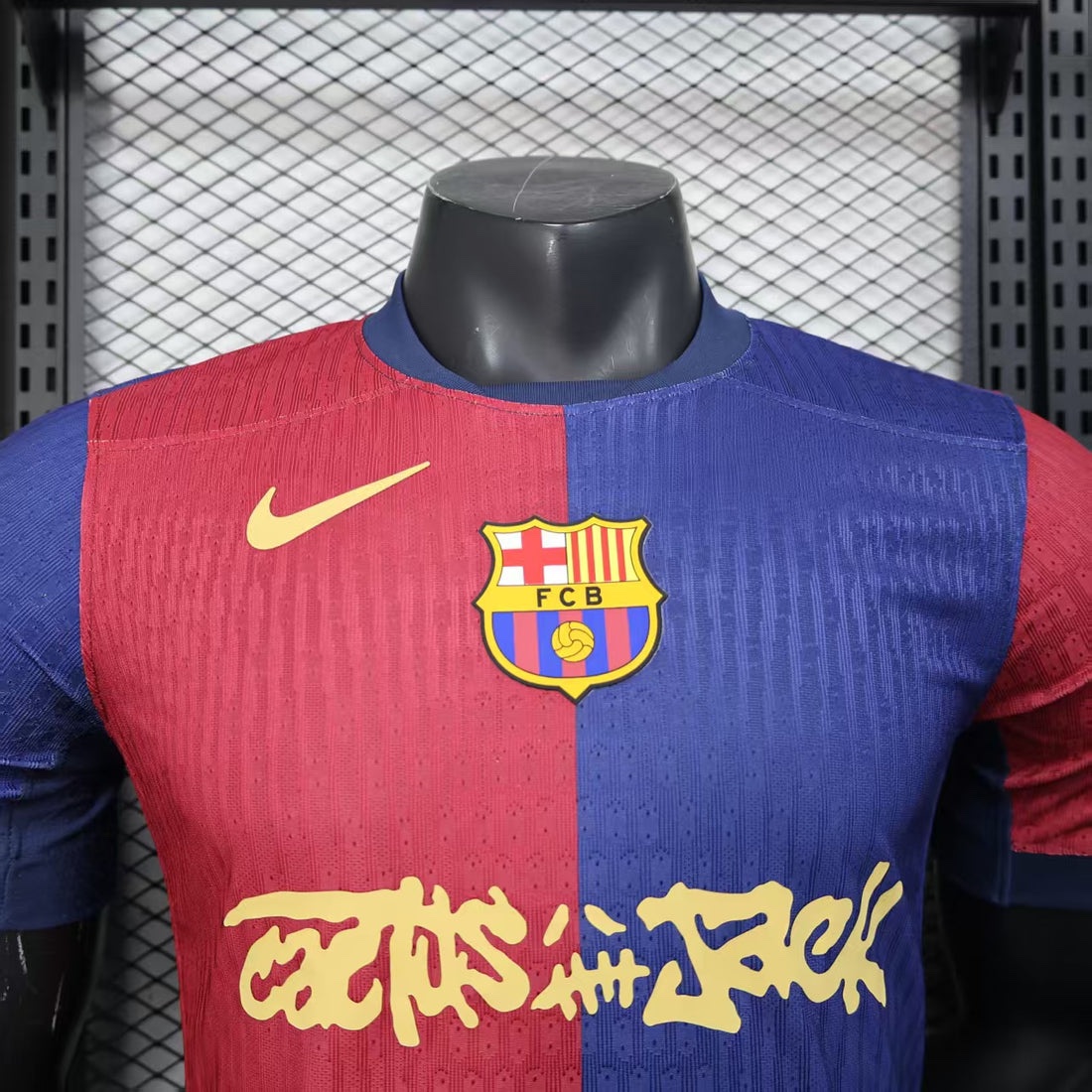 Buy Barcelona home x Travis Scott 2024-25 Player Version jersey - Image 3