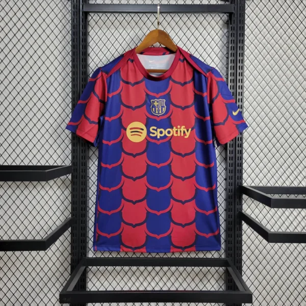 Barcelona pre match 24 25 jersey