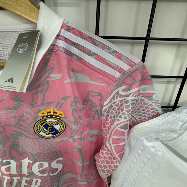 Real Madrid Dragon Pink 24-25 jersey set - Image 4