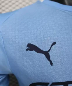 Alternative view of Buy Manchester city Home 2025-26 player version Jersey