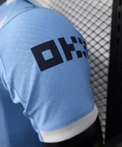 Manchester City Home 2025 26 player version jersey 4