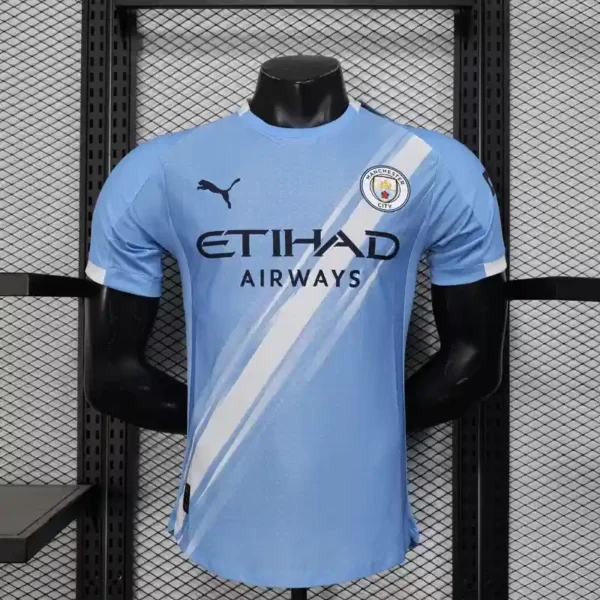 Manchester City Home 2025-26 Player Version Jersey