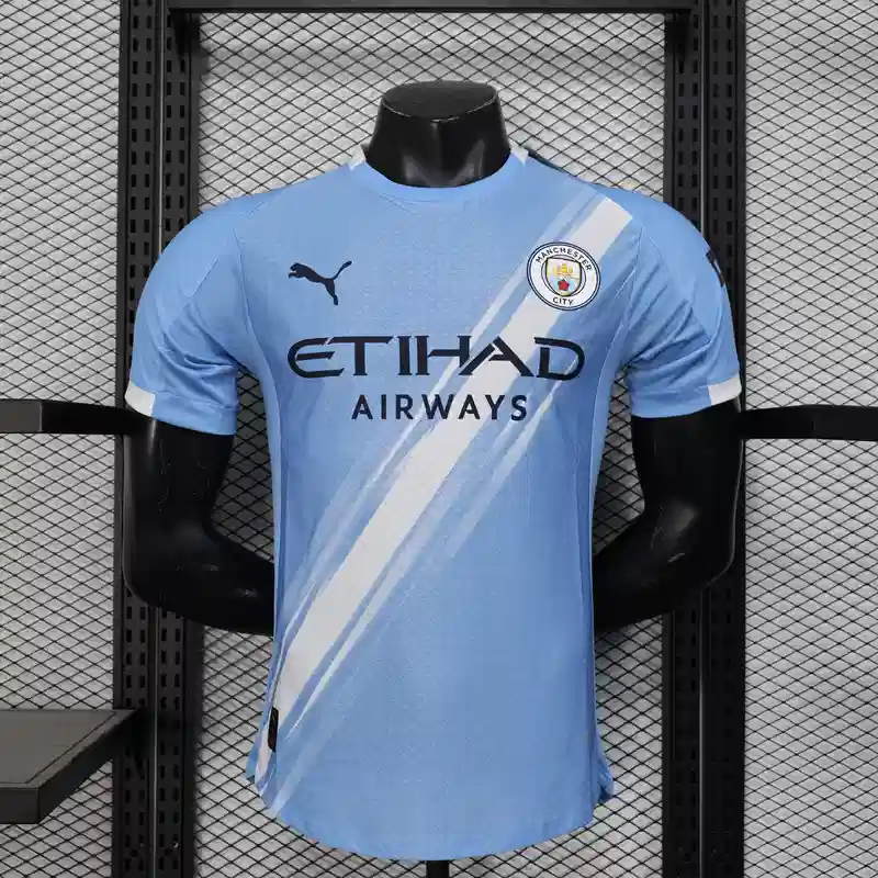 Manchester City Home 2025-26 Player Version Jersey