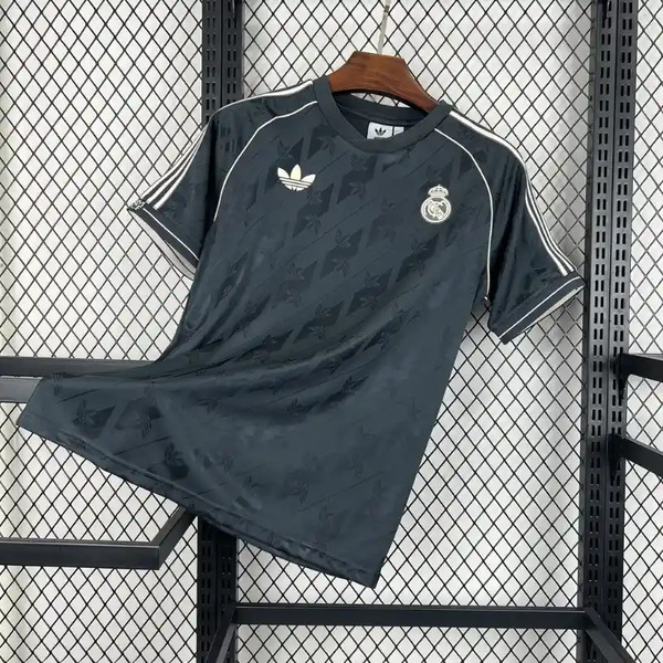 Real Madrid gray vintage jersey 2024-25