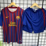Barcelona Retro Football Kit 2017 18