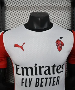 Ac milan Away 2025 26 player version jersey 4