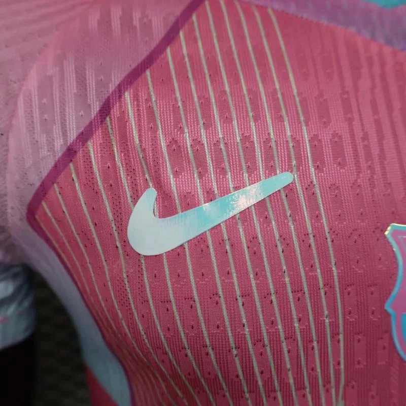 Buy Barcelona Pink kit 24-25 Player Version jersey - Image 3