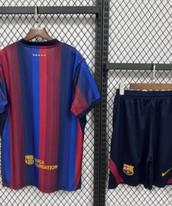 Barcelona home 26 27 kids jersey 1