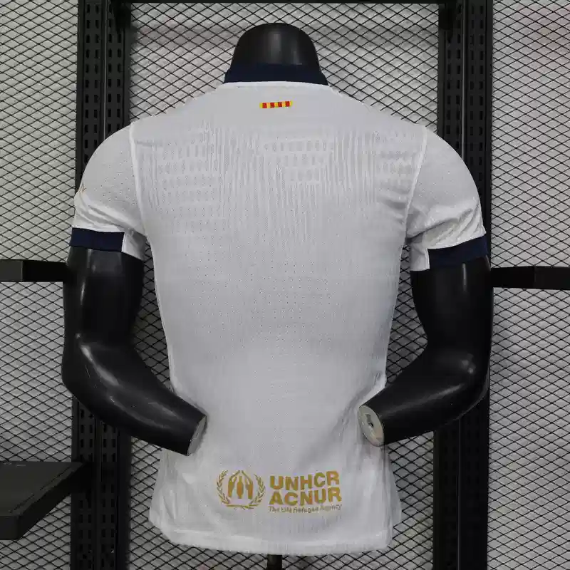 Buy Barcelona White Travis Scott 2024-25 Player Version jersey - Image 3