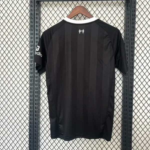 Liverpool Black Special Edition 2025-26 Jersey – Customizable - Image 2