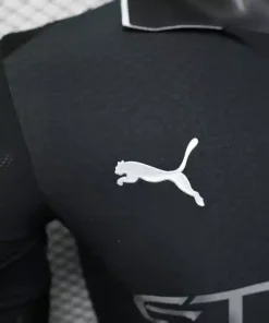 Manchester City Away 2025 26 Black player version jersey 1