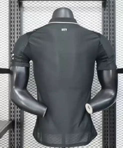 Alternative view of Buy Manchester city Away 2025-26 Black player version Jersey