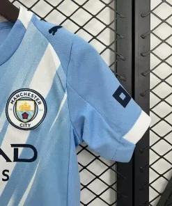 Manchester City home 25 26 kids jersey 3