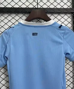 Manchester City home 25 26 kids jersey 5