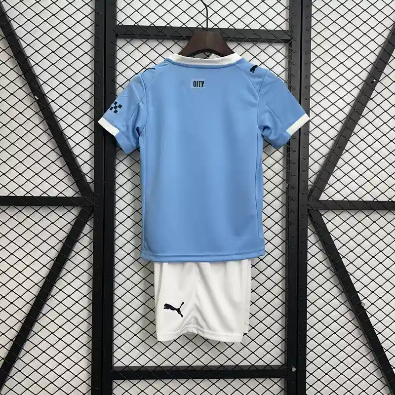 Buy Manchester City Home 2025-26 Kids jersey - Image 2