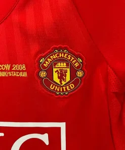 Manchester united home 2008 kids jersey 2
