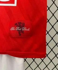 Manchester united home 2008 kids jersey 4