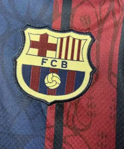 Barcelona 125th anniversary 25 26 Kids jersey 2