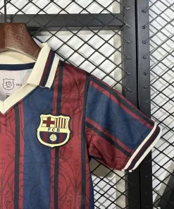 Barcelona 125th anniversary 25 26 Kids jersey 3