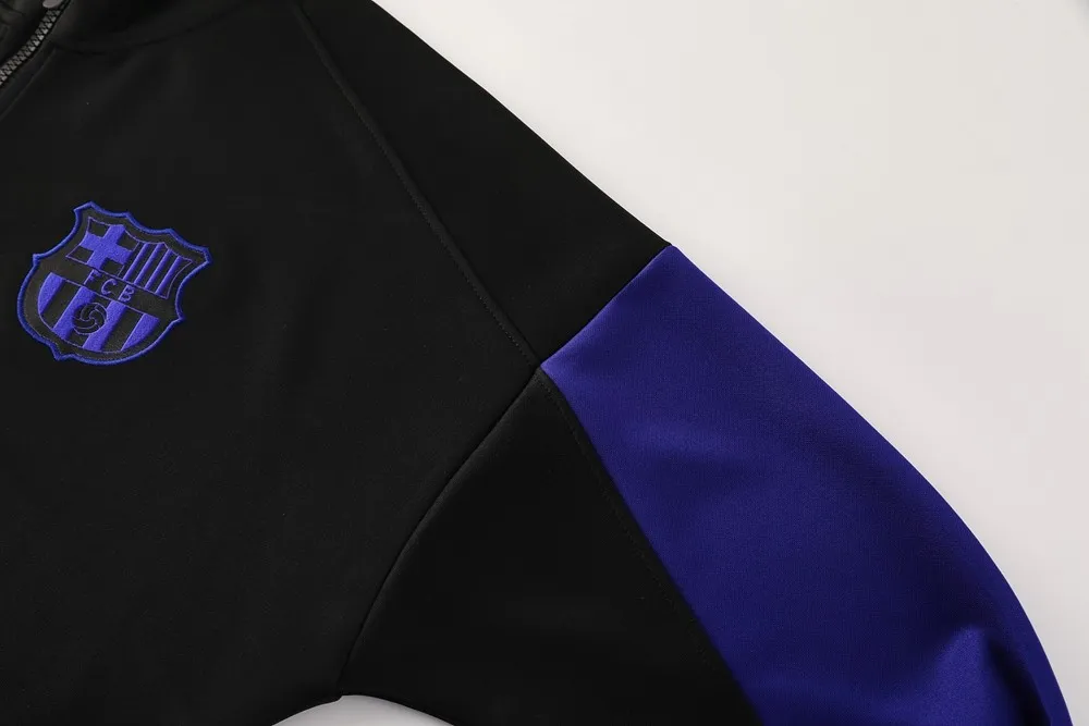 Buy Barcelona Blue and black Jacket 25-26 - Image 3