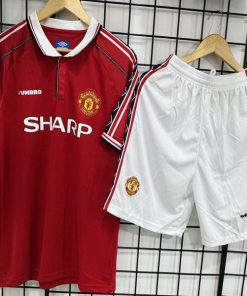 Manchester United Home 1998 Retro Set