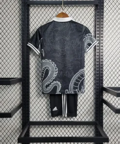 real madrid kit special edition dragon black kids 23 24 football jersey 703