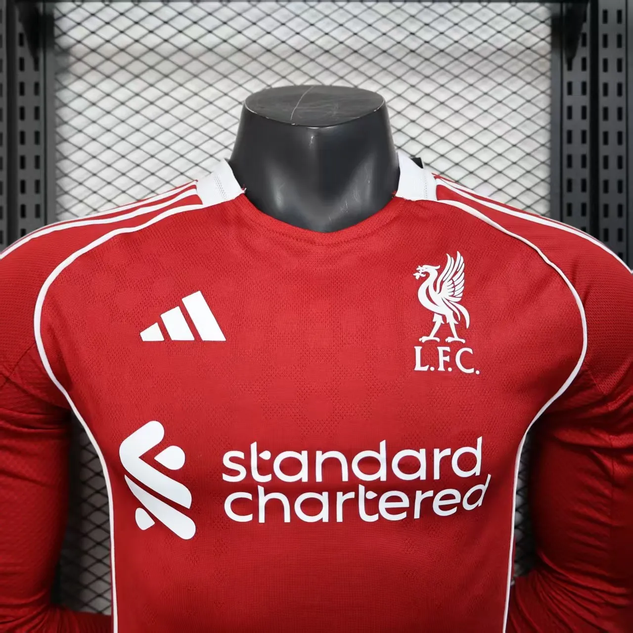 Buy Liverpool Home jersey 2025-26 Full sleeves Player Version - Image 6