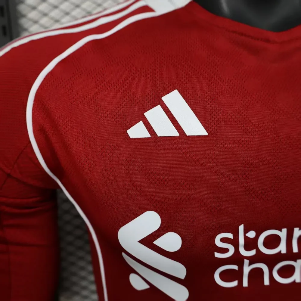 Buy Liverpool Home jersey 2025-26 Full sleeves Player Version - Image 3