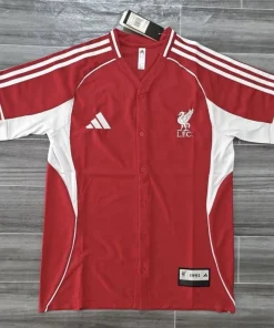 Liverpool x US Pack Baseball Shirt 2025-26