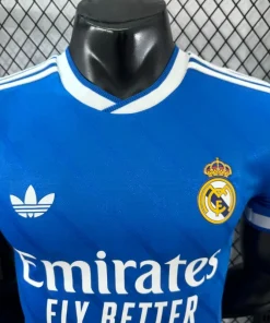 Real madrid third 25 26 player version jersey 3