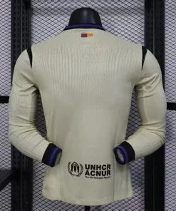 Alternative view of Buy Barcelona Away 2025-26 Full sleeves Player Version jersey