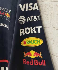 F1 Black Red Bull Racing Team 2025 POLO T Shirt 4