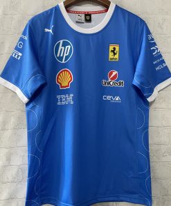 Ferrari Blue F1 Team 2025-26 T-Shirt
