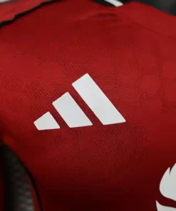 Manchester united Home 25 26 Full sleeves player version jersey 1