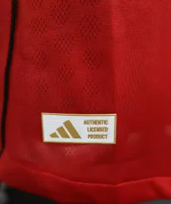 Manchester united Home 25 26 Full sleeves player version jersey 4